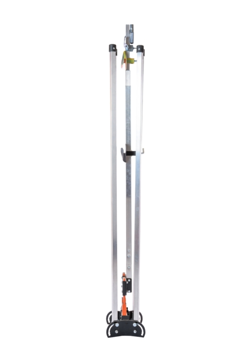 orange springs, tripod, sign stand