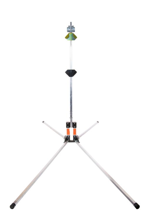 sign stand, tripod, orange springs