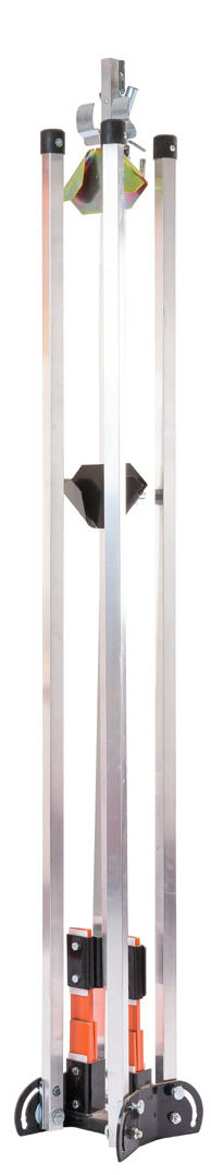 folding sign stand, full size sign stand, metal construction sign holder