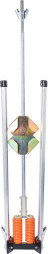 apex recoil sign stands for roll-up signs and rigid signs
